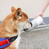 Pet Drinking Cup – Portable Splash-Proof Water Bottle with One-Key Lock